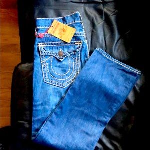 NWT-True Religion Men’s Super T Jeans-Size 34
